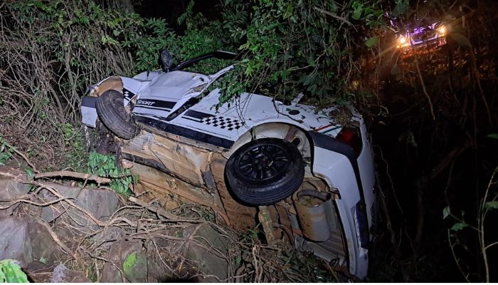 Guaraniaçu – Grave acidente aconteceu na BR 277 na comunidade do Mato Queimado 